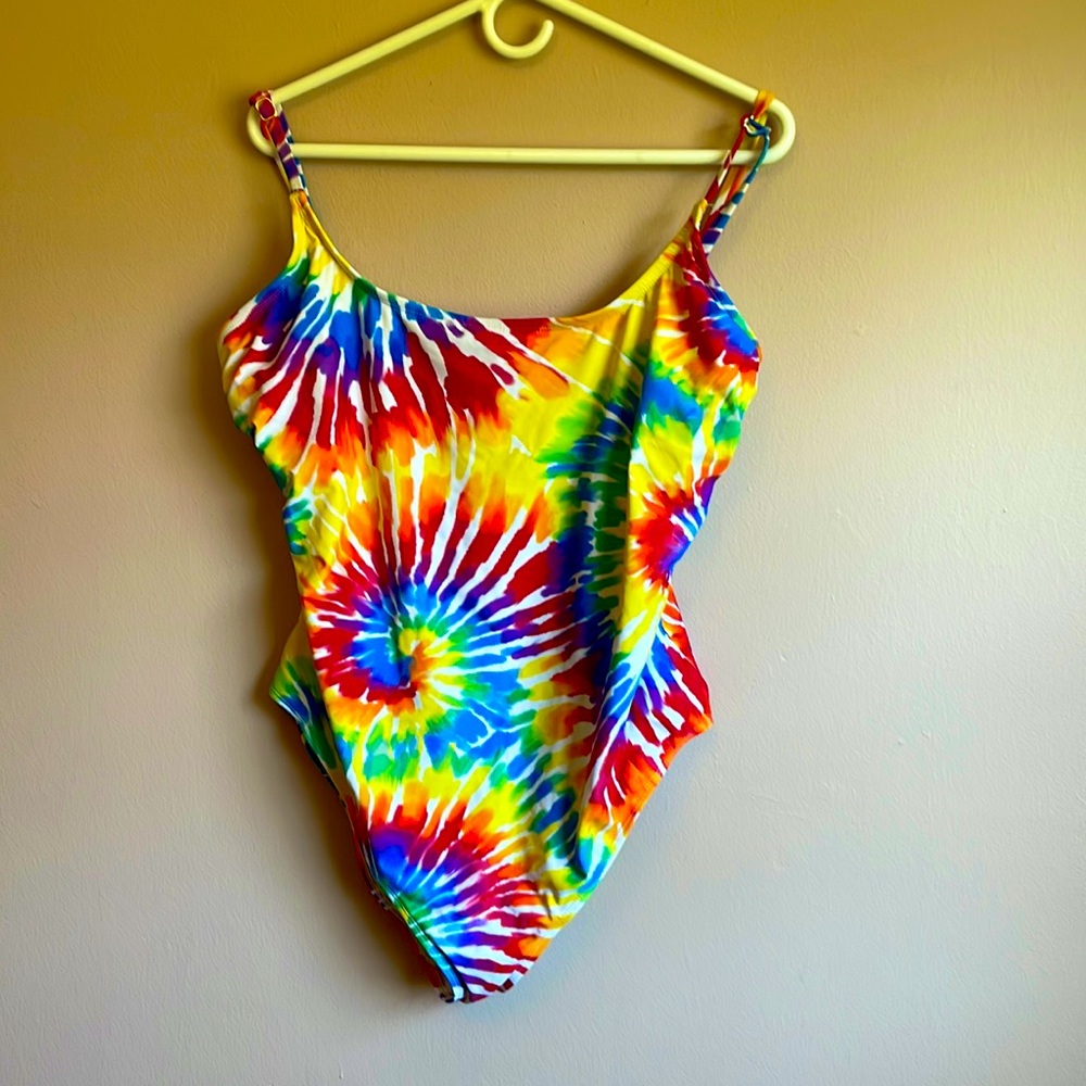 Target Tie dye, 14 plus one piece swimsuit
